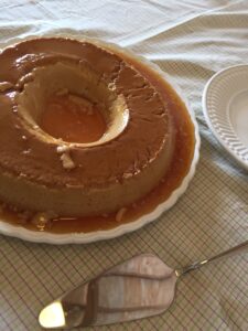 pudim de doce de leite